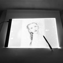 Load image into Gallery viewer, A3 A4 A5 USB LED Dimmable Graphics Drawing Tablet
