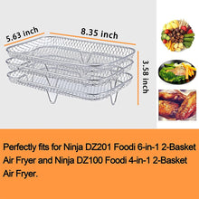 Load image into Gallery viewer, Ninja Air Fryer Stackable Steamer Racks
