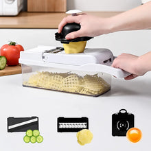 Load image into Gallery viewer, 26pc set Multifunctional vegetable slicer/dicer
