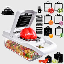 Load image into Gallery viewer, 26pc set Multifunctional vegetable slicer/dicer
