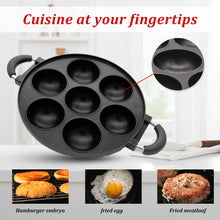 Load image into Gallery viewer, Kitchen 7 hole cooking pan
