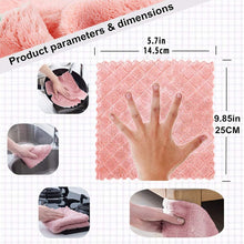 Load image into Gallery viewer, 5 pcs double-layer household microfiber cleaning towels
