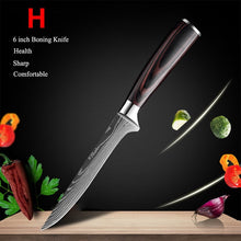 Load image into Gallery viewer, Japanese kitchen chef knives set
