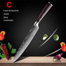 Load image into Gallery viewer, Japanese kitchen chef knives set
