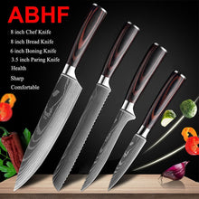 Load image into Gallery viewer, Japanese kitchen chef knives set
