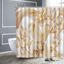 Load image into Gallery viewer, Waterproof decor shower curtain sets
