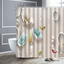 Load image into Gallery viewer, Waterproof decor shower curtain sets
