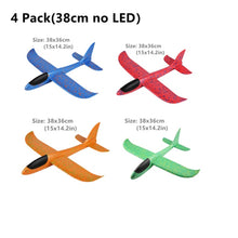 Load image into Gallery viewer, 4 pack foam flying plane kit
