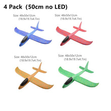 Load image into Gallery viewer, 4 pack foam flying plane kit
