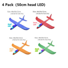 Load image into Gallery viewer, 4 pack foam flying plane kit
