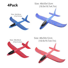 Load image into Gallery viewer, 4 pack foam flying plane kit
